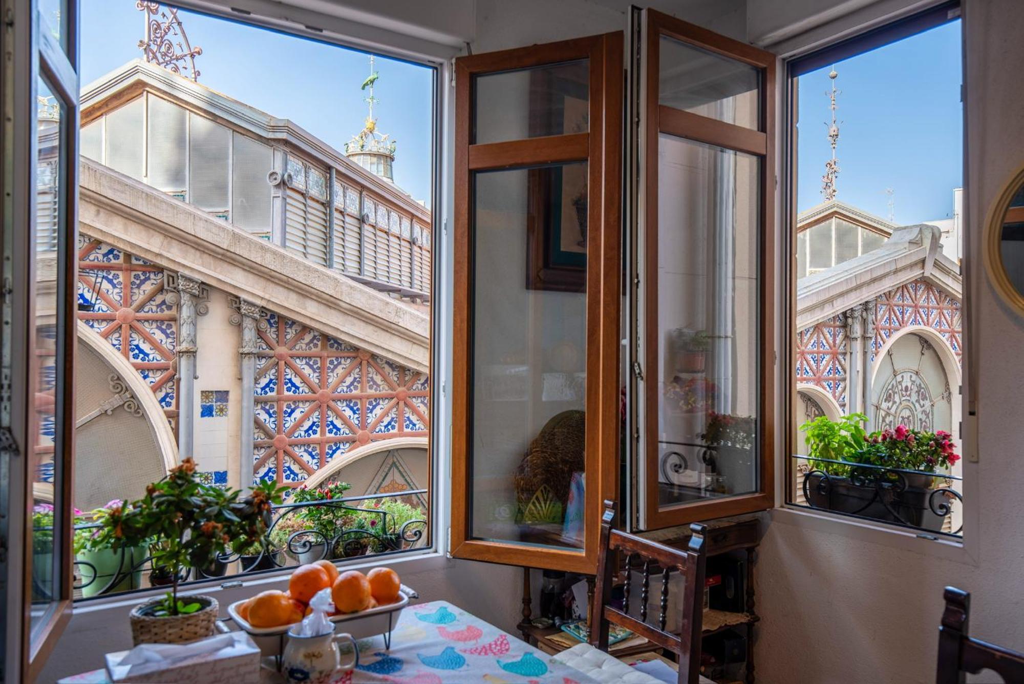 Mirador 1 Del Mercado Central - Habitacion Con Bano Privado En El Centro De La Ciudad Vella Валенсія Екстер'єр фото